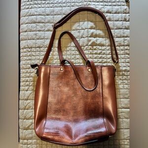 Jen & co vegan leather Brown Women's Bag